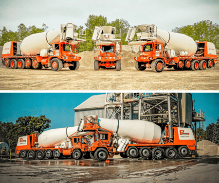 Ready Mix Concrete Mixer Truck Paint Jobs